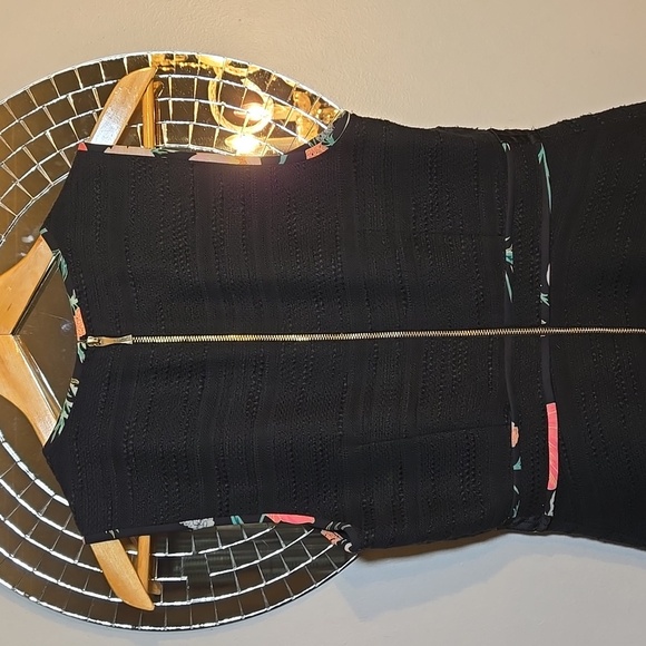 Kate Spade Cotton The Blossom Trimmed Tweed Lined Fit And Flare Mini Dress - Picture 8 of 14